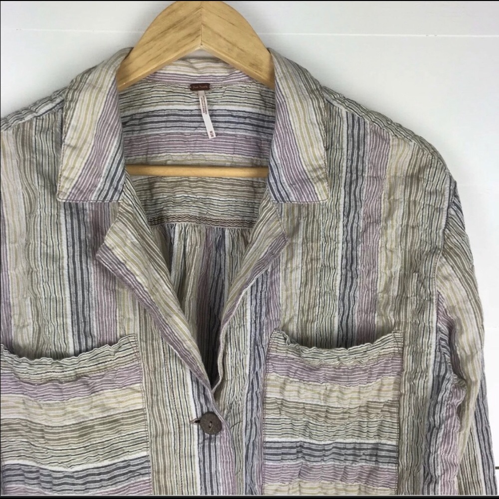 new✨ free people high tide button down shirt - Picture 4 of 5